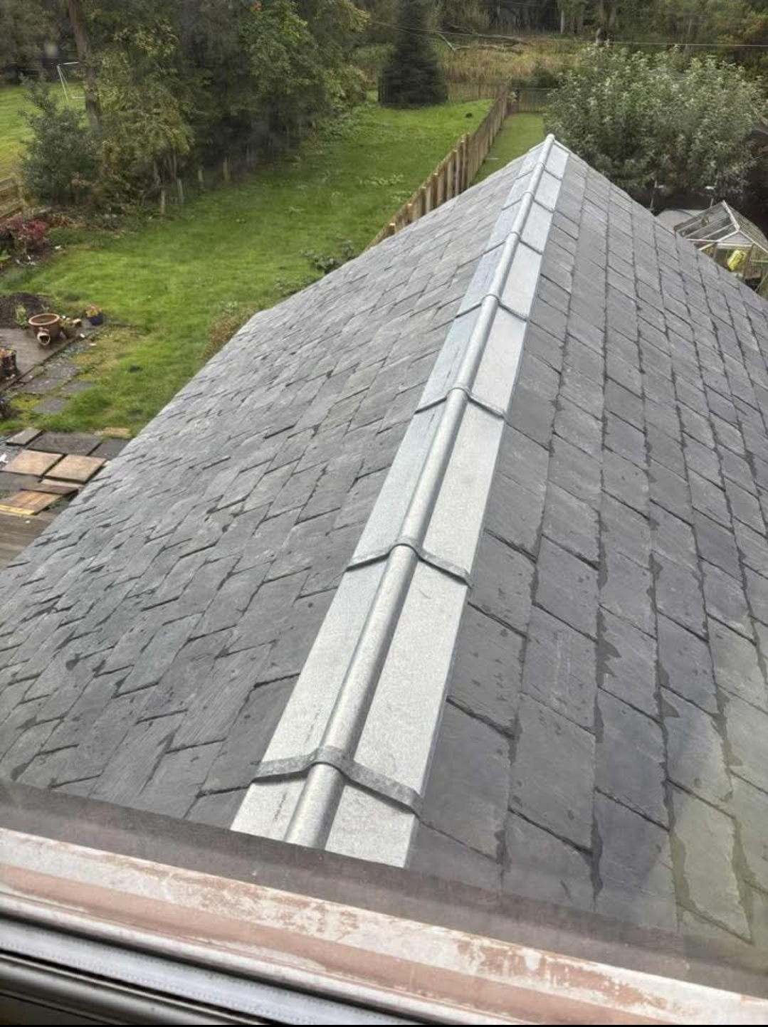 Recent Rossi Roofing project 36 — slate, tile, flat roof, lead and chimney work across Tayside and Fife