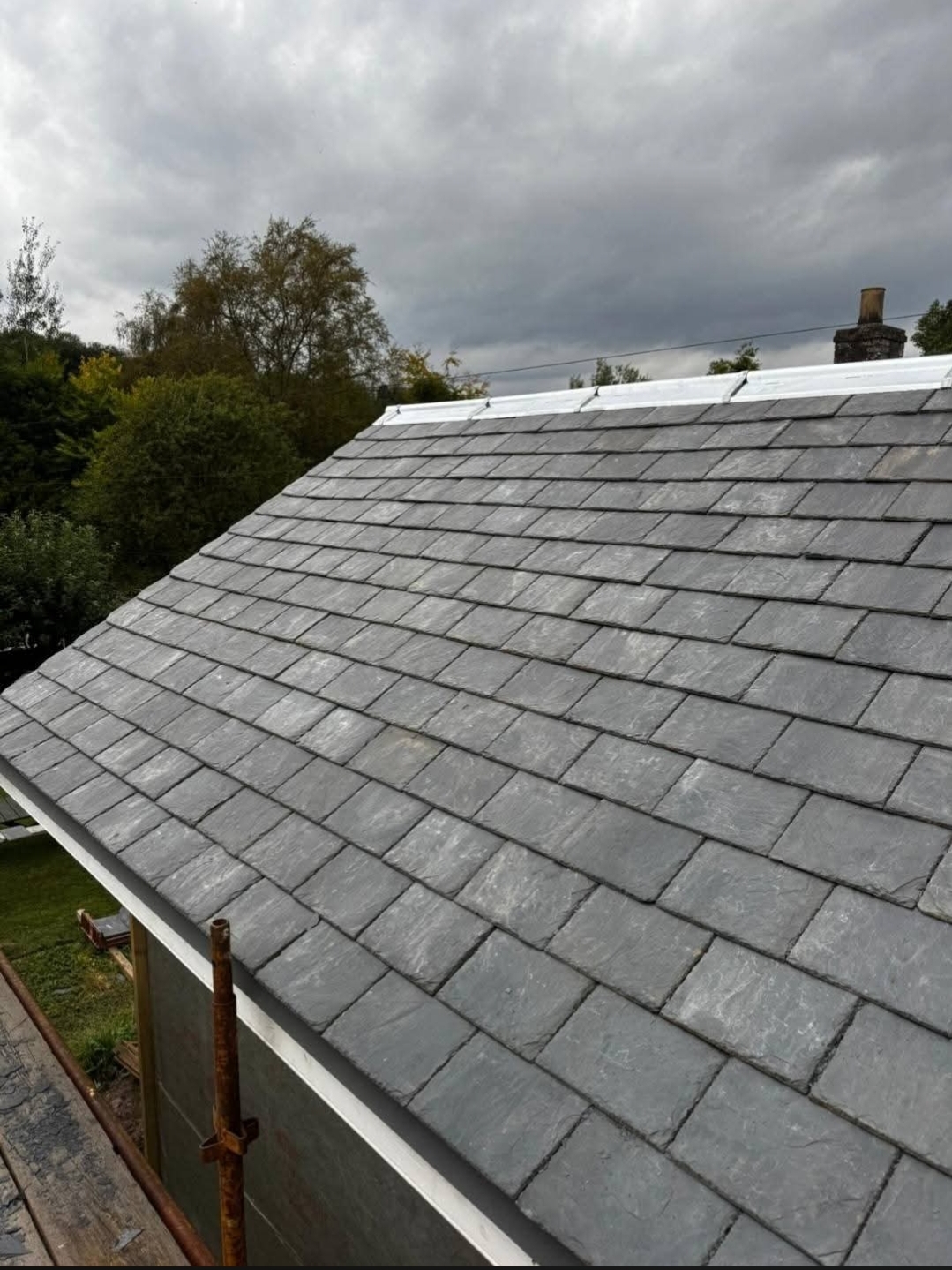 Recent Rossi Roofing project 2 — slate, tile, flat roof and lead work across Tayside and Fife