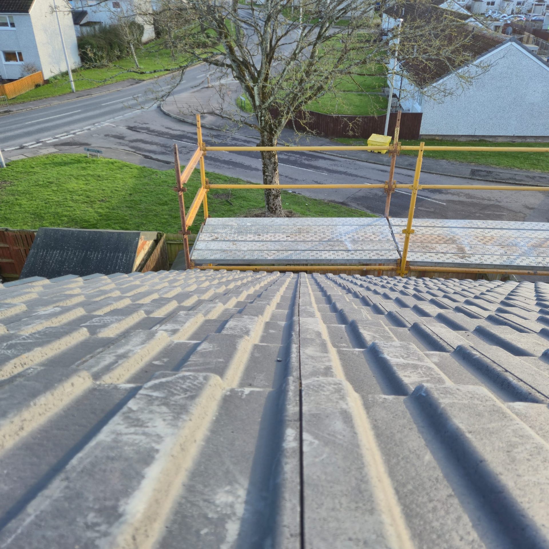 Recent Rossi Roofing project 27 — slate, tile, flat roof, lead and chimney work across Tayside and Fife
