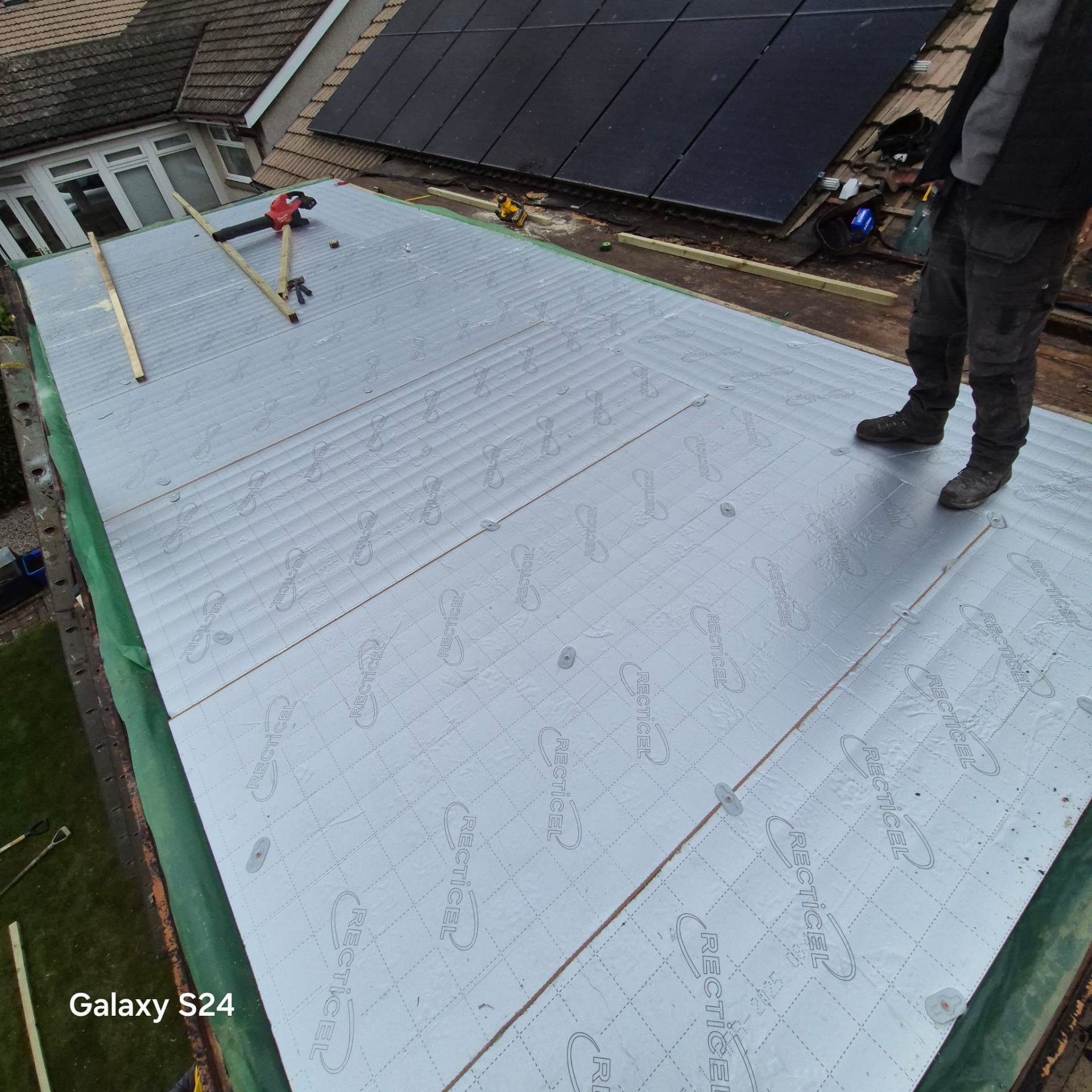 Recent Rossi Roofing project 59 — slate, tile, flat roof, lead and chimney work across Tayside and Fife