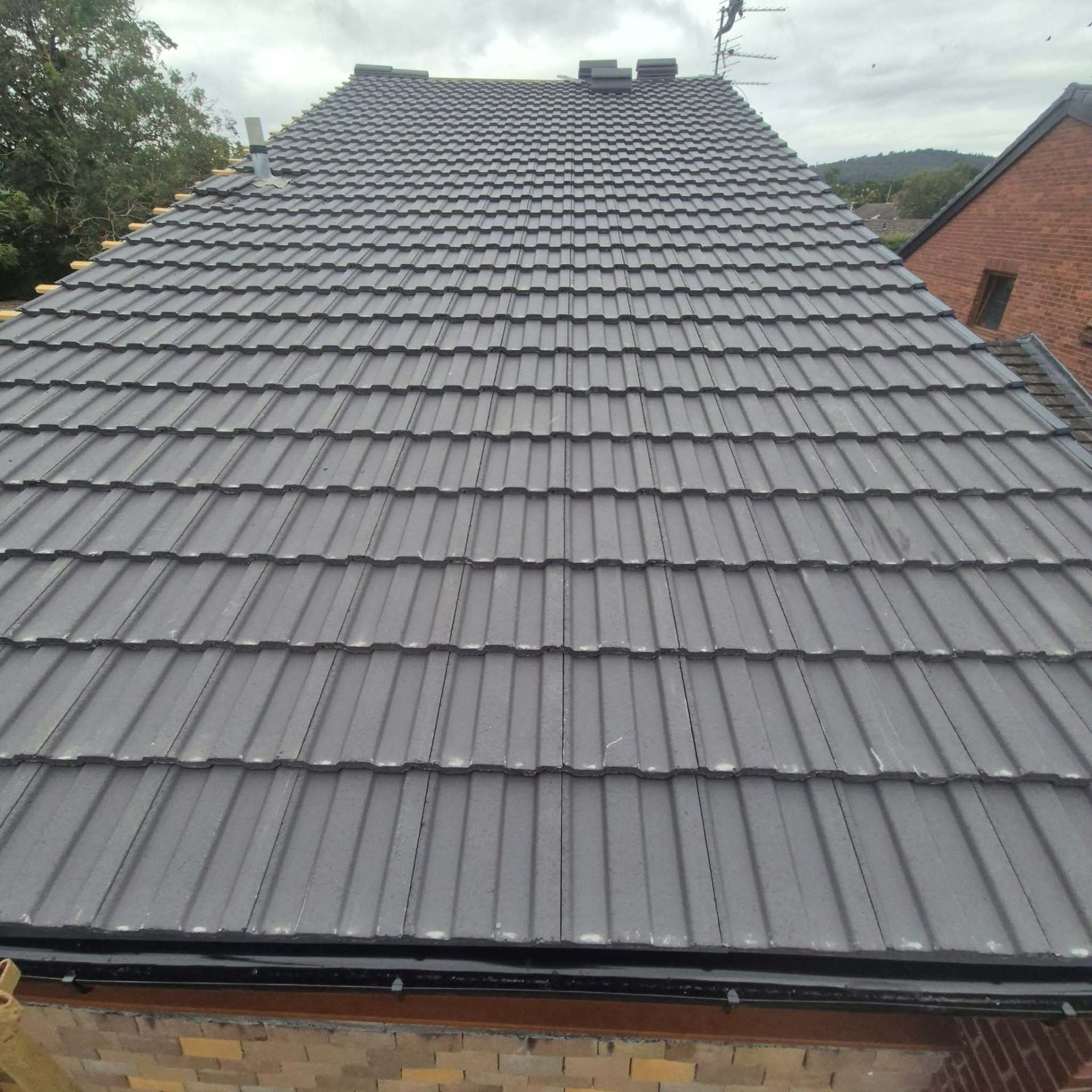 Recent Rossi Roofing project 41 — slate, tile, flat roof, lead and chimney work across Tayside and Fife