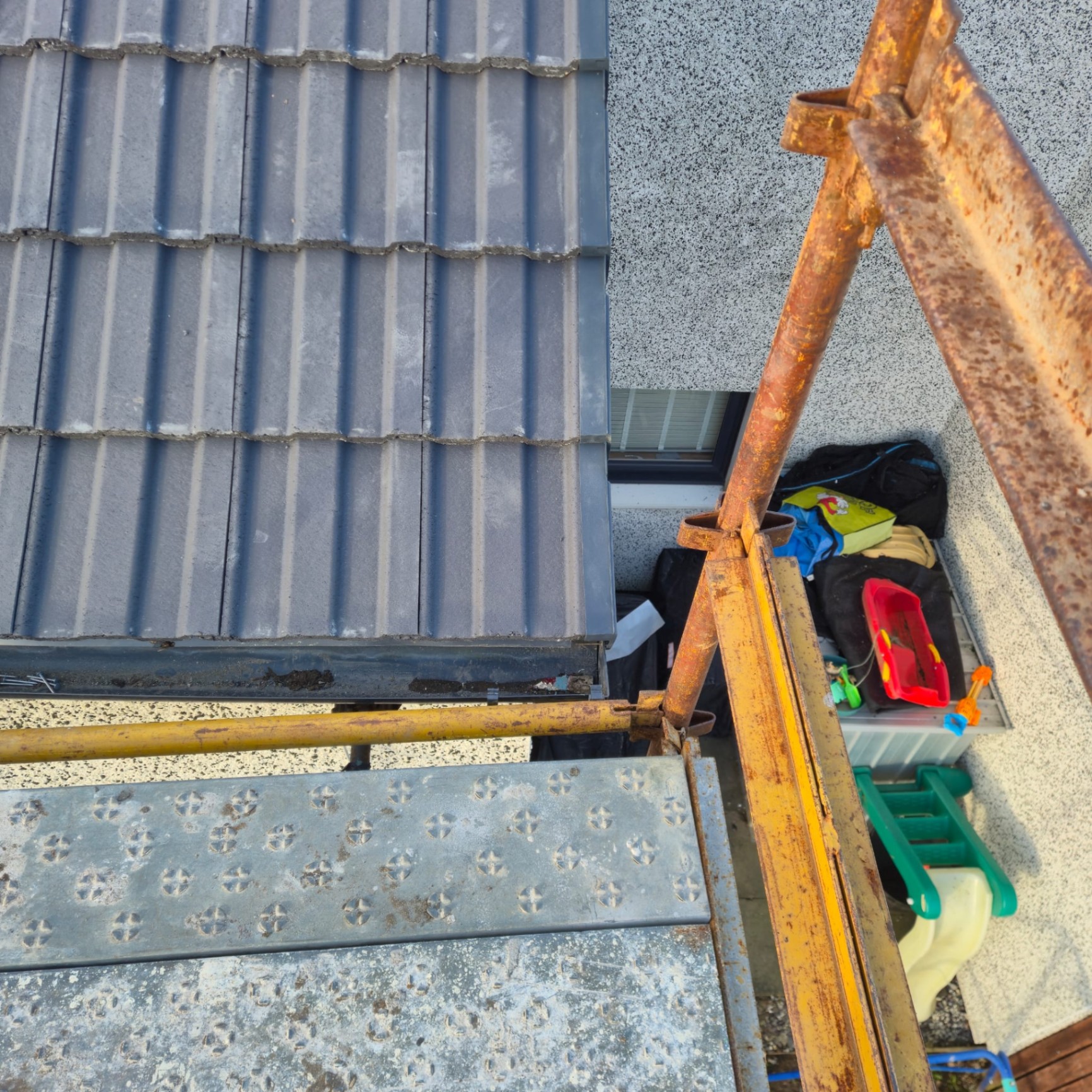 Recent Rossi Roofing project 31 — slate, tile, flat roof, lead and chimney work across Tayside and Fife